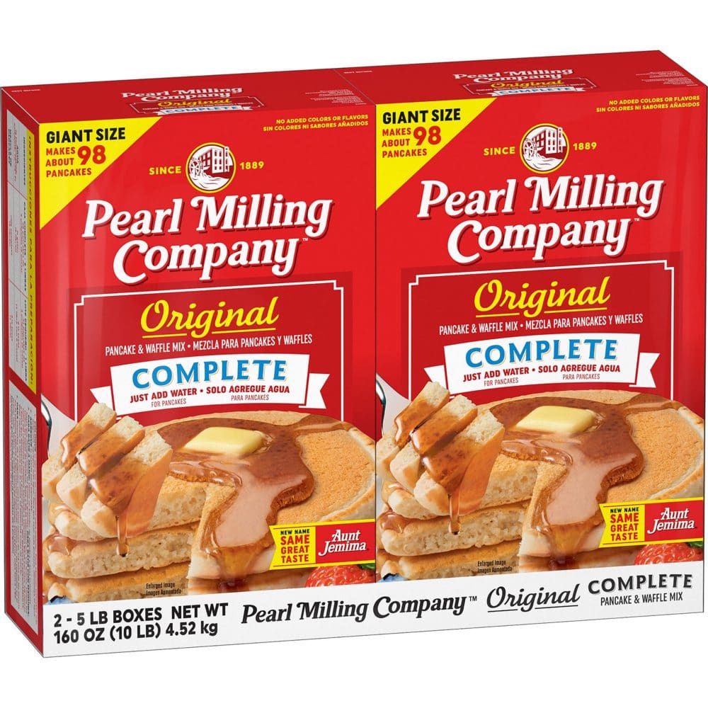 Pearl Milling Company Original Pancake Mix (10lbs. 2 pk.) - Cereal & Breakfast Foods - Pearl Milling