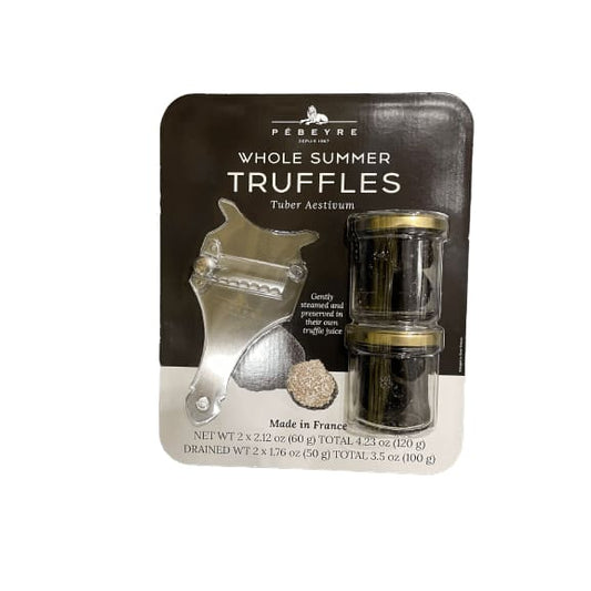 Pebeyre Pebeyre Whole Summer Truffles, Made In France, 3.5 oz.