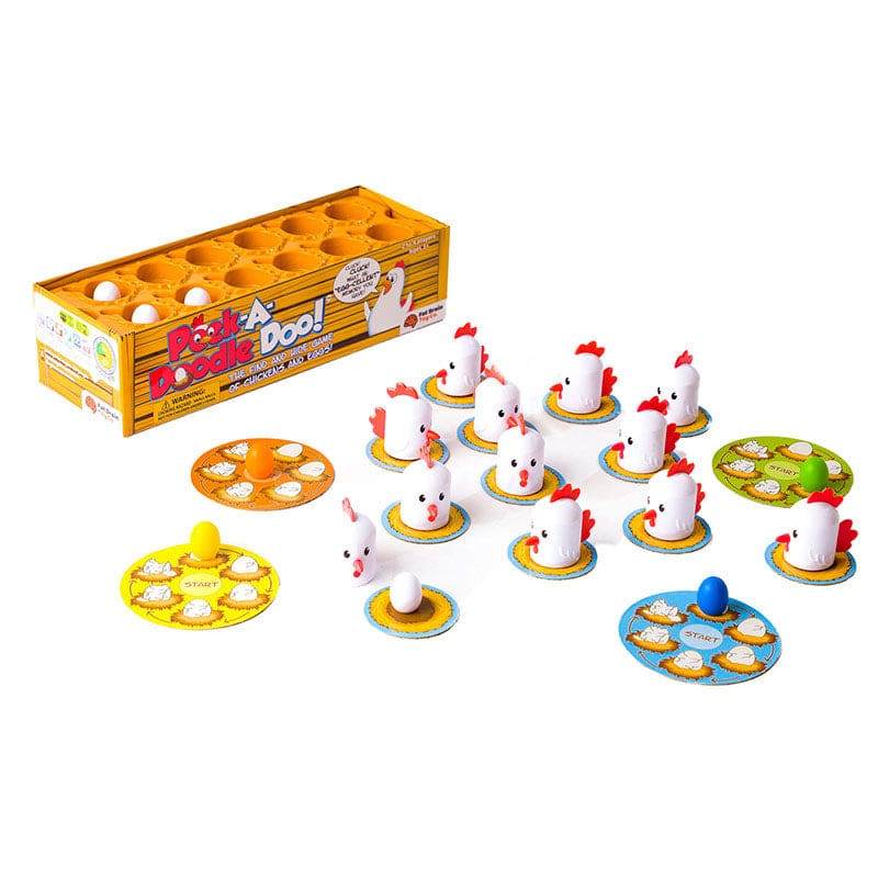 Peek A Doodle Doo (Pack of 2) - Games - Fat Brain Toy Co.