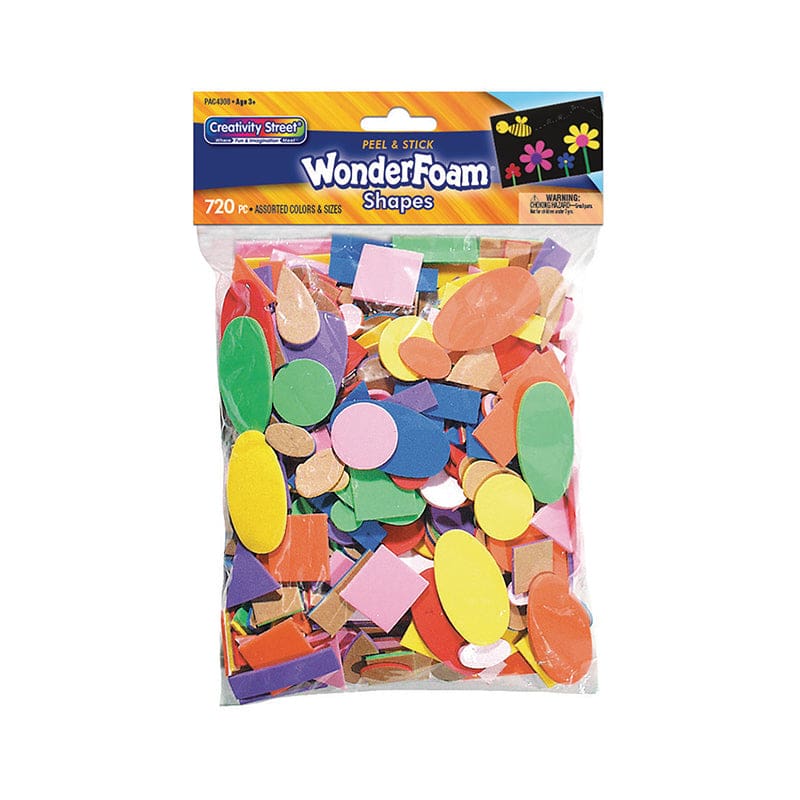 Peel & Stick Wonderfoam 720 Pcs/Bag (Pack of 6) - Foam - Dixon Ticonderoga Co - Pacon