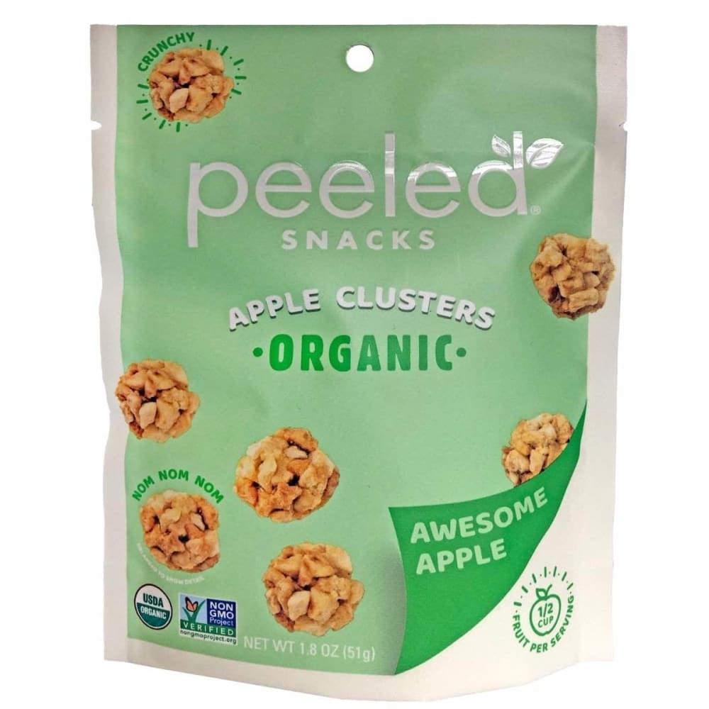 PEELED SNACKS Peeled Snacks Fruit Dried Apple Cluster, 1.8 Oz