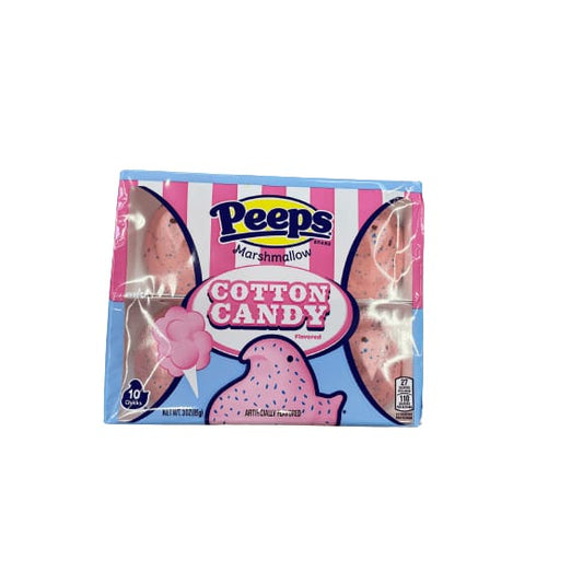 PEEPS PEEPS Cotton Candy Flavored Marshmallow Chicks Easter Candy, 10ct. (3.0 oz.)