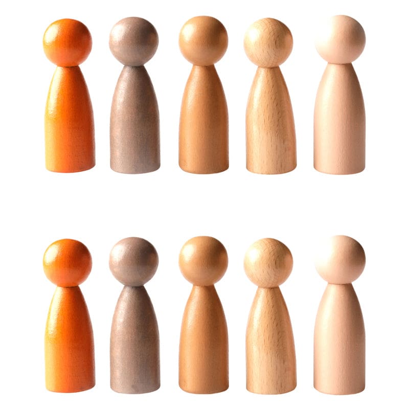 Peg People Of The World Set Of 10 - Pretend & Play - Learning Advantage