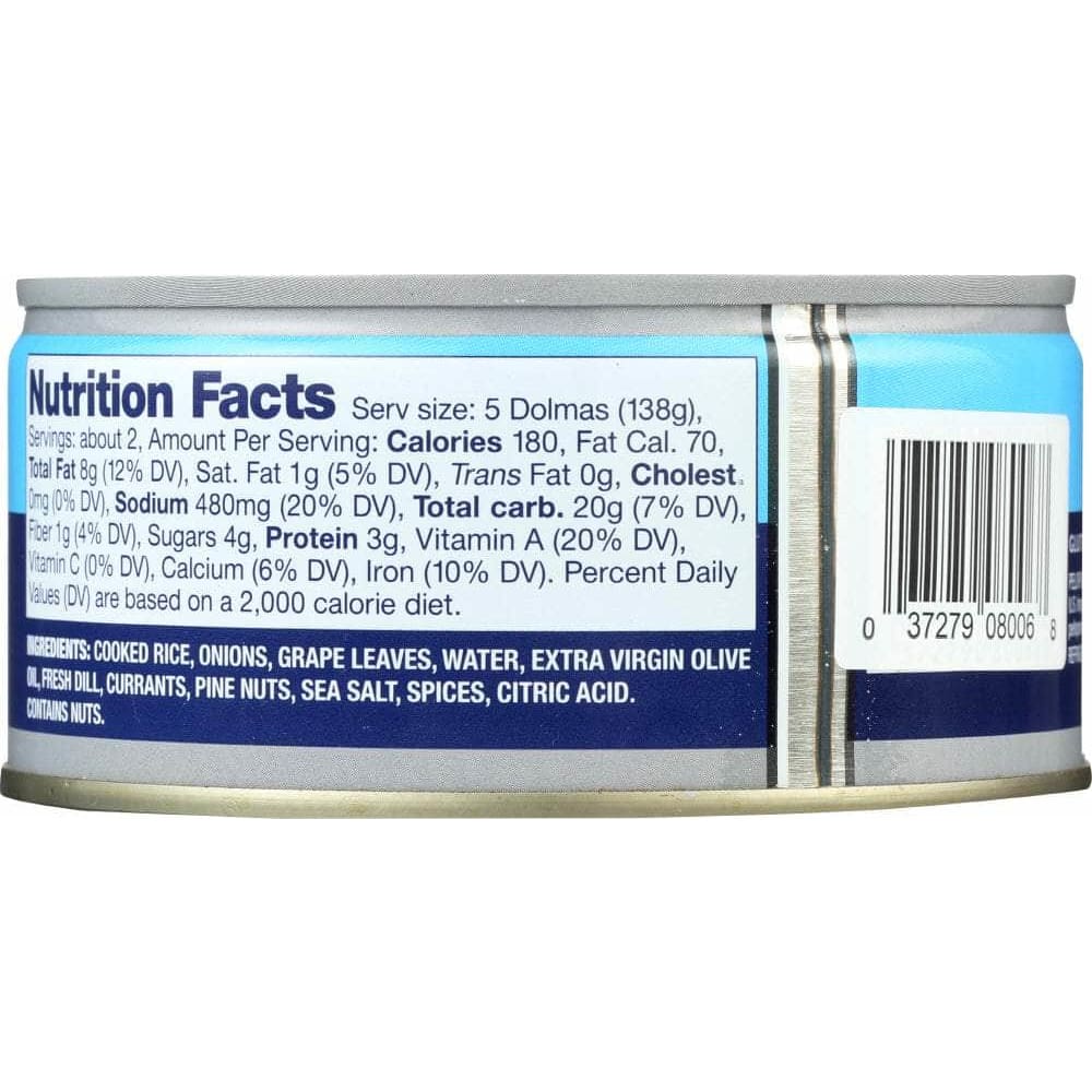 Peloponnese Peloponnese Dolmas Stuffed Grape Leaves with Raisins and Pine Nuts, 10 oz