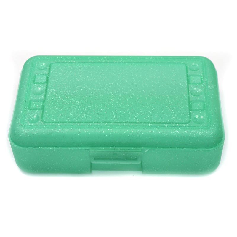 Pencil Box Lime Sparkle (Pack of 12) - Pencils & Accessories - Romanoff Products