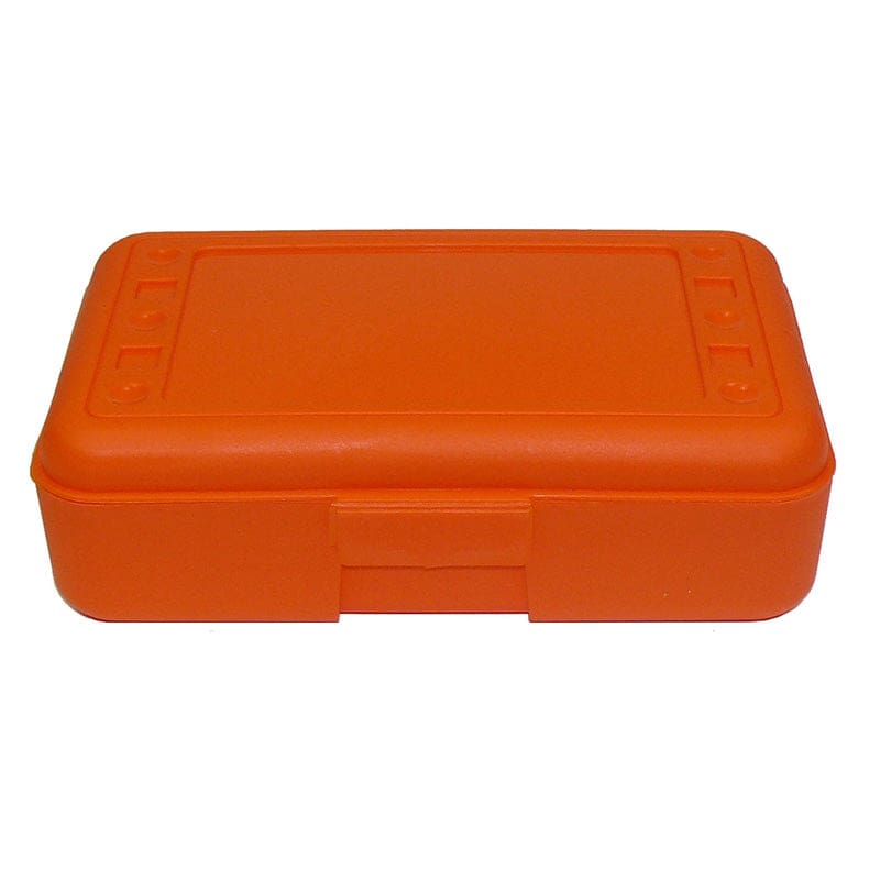 Pencil Box Orange (Pack of 12) - Pencils & Accessories - Romanoff Products