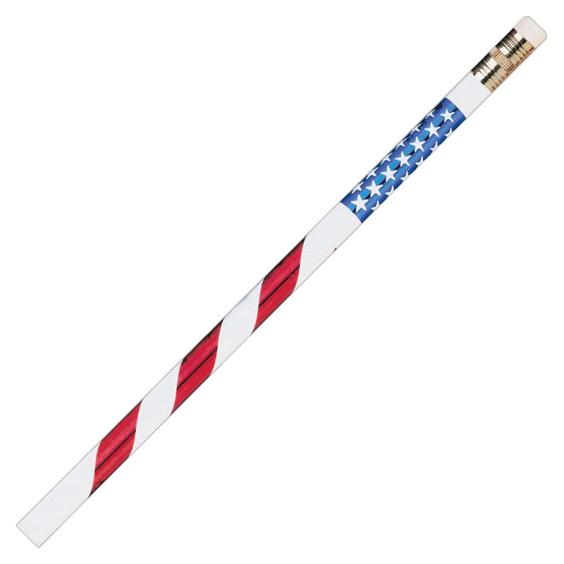 Pencils Stars & Stripes 12/Pk (Pack of 12) - Pencils & Accessories - Larose Industries- Rose Moon