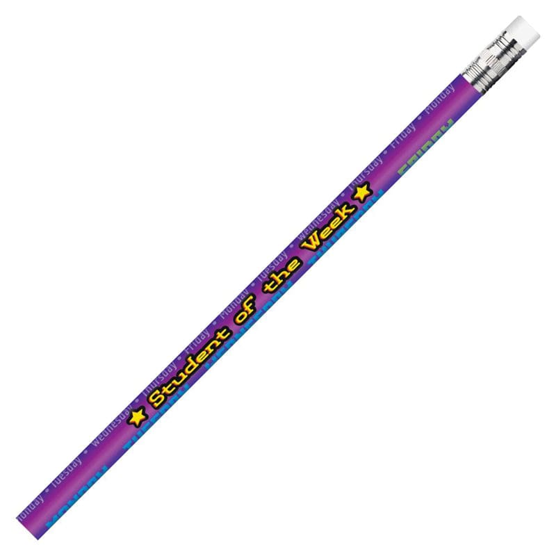 Pencils Student Of The Week 12/Pk (Pack of 12) - Pencils & Accessories - Larose Industries- Rose Moon