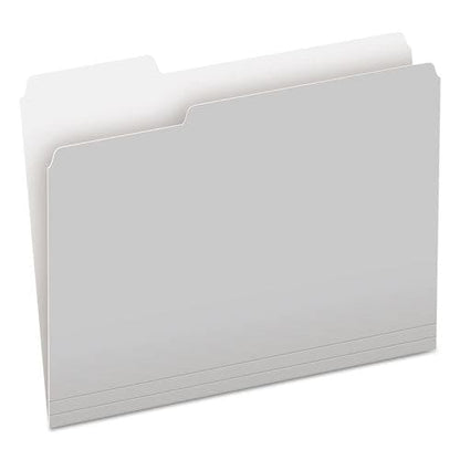 Pendaflex Colored File Folders 1/3-cut Tabs: Assorted Letter Size Gray/light Gray 100/box - School Supplies - Pendaflex®