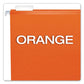 Pendaflex Colored Reinforced Hanging Folders Legal Size 1/5-cut Tabs Orange 25/box - School Supplies - Pendaflex®