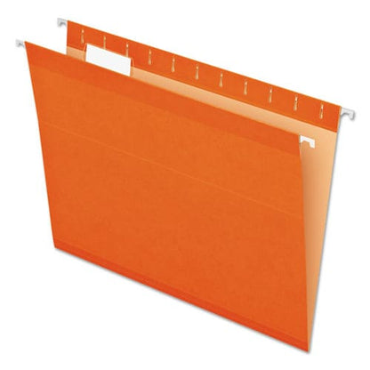 Pendaflex Colored Reinforced Hanging Folders Letter Size 1/5-cut Tabs Orange 25/box - School Supplies - Pendaflex®