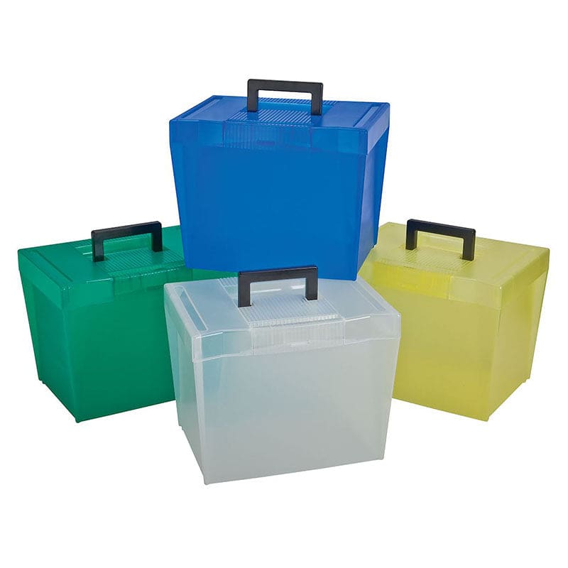 Pendaflex Frosted File Box 13.5W X 10.5L X 9.75D - Storage Containers - Tops Products