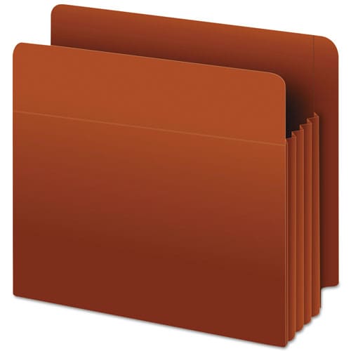 Pendaflex Heavy-duty End Tab File Pockets 3.5 Expansion Legal Size Red Fiber 10/box - School Supplies - Pendaflex®