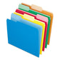 Pendaflex Interior File Folders 1/3-cut Tabs: Assorted Letter Size Black/gray 100/box - School Supplies - Pendaflex®