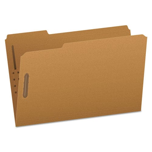 Pendaflex Kraft Fastener Folders 1/3-cut Tabs 2 Fasteners Legal Size Kraft Exterior 50/box - School Supplies - Pendaflex®