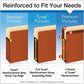 Pendaflex Premium Reinforced Expanding File Pockets 5.25 Expansion Letter Size Red Fiber 5/box - School Supplies - Pendaflex®