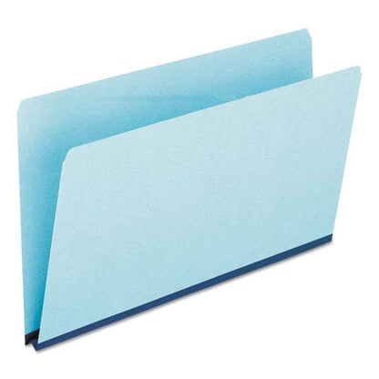 Pendaflex Pressboard Expanding File Folders Straight Tabs Legal Size 1 Expansion Blue 25/box - School Supplies - Pendaflex®
