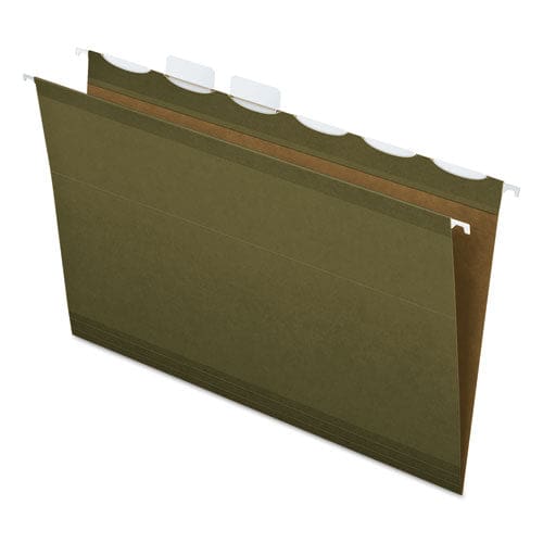 Pendaflex Ready-tab Extra Capacity Reinforced Colored Hanging Folders Legal Size 1/6-cut Tabs Standard Green 20/box - School Supplies -