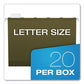 Pendaflex Ready-tab Reinforced Hanging File Folders Letter Size 1/5-cut Tabs Standard Green 25/box - School Supplies - Pendaflex®