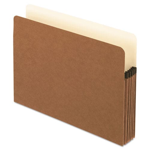 Pendaflex Smart Shield File Pocket 5.25 Expansion Letter Size Red Fiber 10/box - School Supplies - Pendaflex®