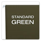 Pendaflex Standard Green Hanging Folders Letter Size Straight Tabs Standard Green 25/box - School Supplies - Pendaflex®