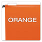 Pendaflex Surehook Hanging Folders Letter Size 1/5-cut Tabs Orange 20/box - School Supplies - Pendaflex®