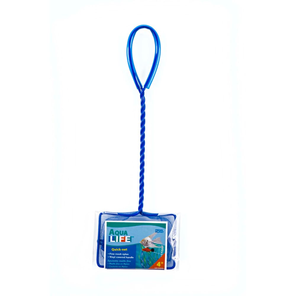 Penn-Plax Quick-Net Standard Handle Green 4 Inches X 3 Inches - Pet Supplies - Penn-Plax