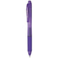 Pentel Energel-x Gel Pen Retractable Fine 0.5 Mm Needle Tip Black Ink Black Barrel Dozen - School Supplies - Pentel®