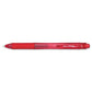 Pentel Energel-x Gel Pen Retractable Fine 0.5 Mm Needle Tip Red Ink Red Barrel Dozen - School Supplies - Pentel®