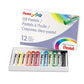 Pentel Oil Pastel Set With Carrying Case 16 Assorted Colors 0.38 Dia X 2.38 16/pack - School Supplies - Pentel®