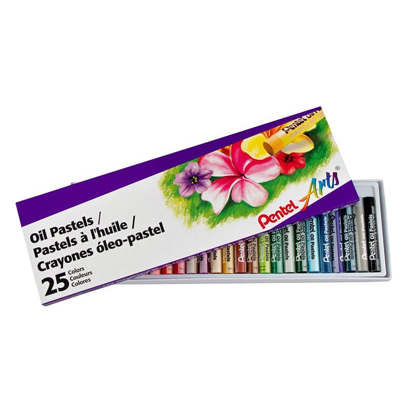 Pentel Oil Pastels 25 Ct Pack of 12 - Pastels - Pentel Of America