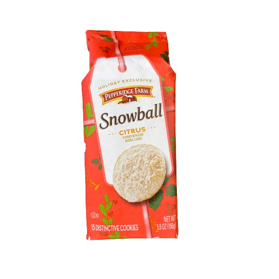 Pepperidge Farm Holiday Exclusive Cookies Multiple Choice Flavor 6-oz. Bag - Pepperidge Farm