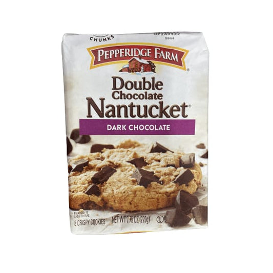 Pepperidge Farm Pepperidge Farm Nantucket Crispy Double Dark Chocolate Chunk Cookies, 7.75 oz. Bag