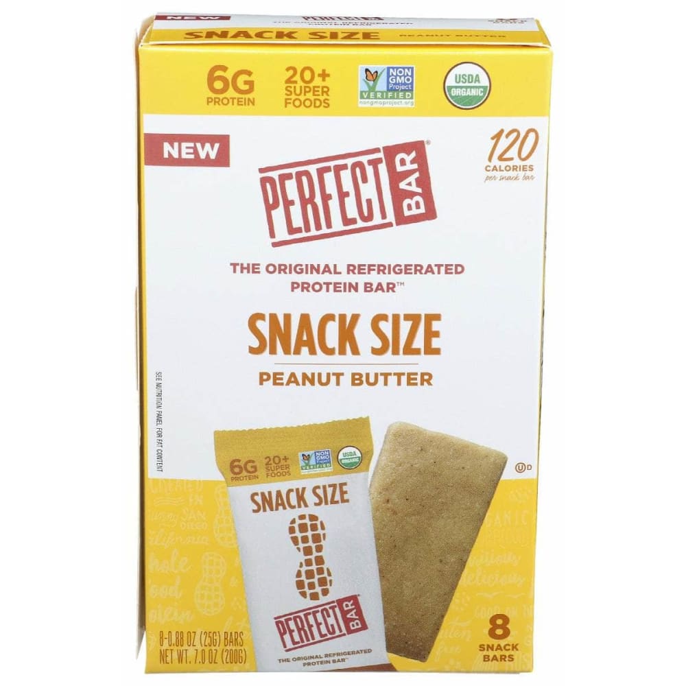 PERFECT FOODS Grocery > Refrigerated PERFECT FOODS: Peanut Butter Bar 8pk, 7 oz
