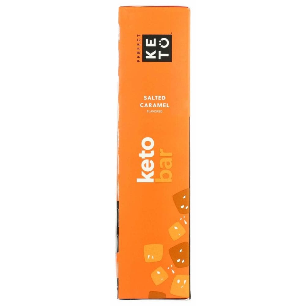 PERFECT KETO Grocery > Nutritional Bars, Drinks, and Shakes PERFECT KETO: Keto Bar Salted Caramel, 19.04 oz