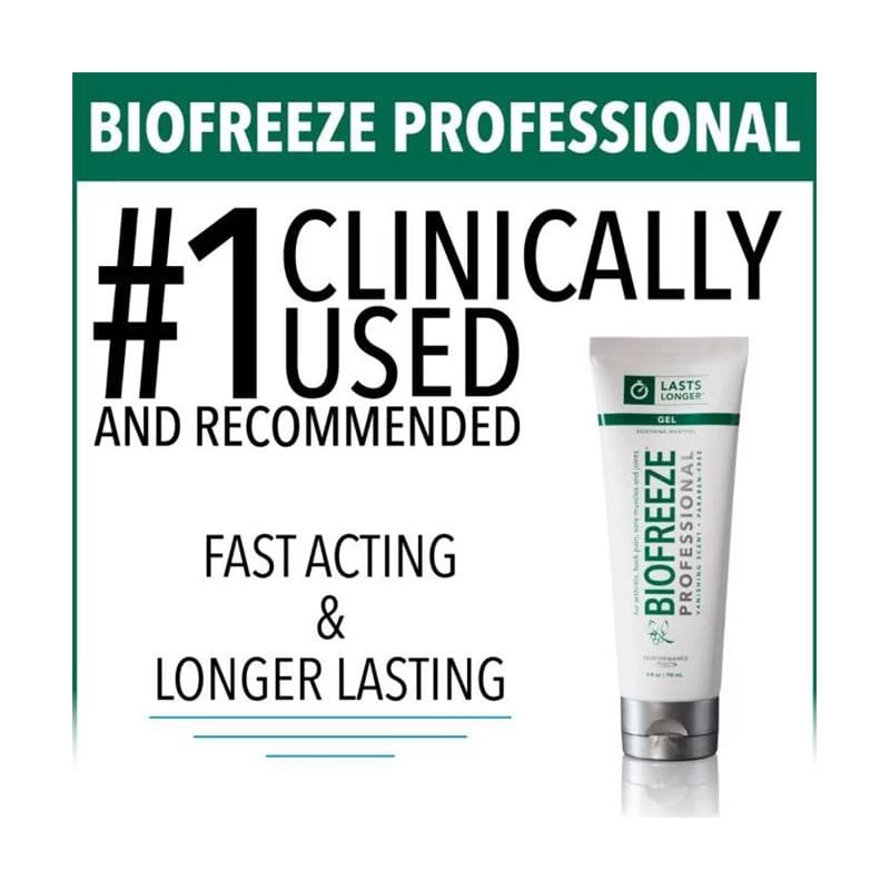 Performance Health Biofreeze Professional 4Oz Tube Green TUBox of E - Skin Care >> Ointments and Creams - Performance Health