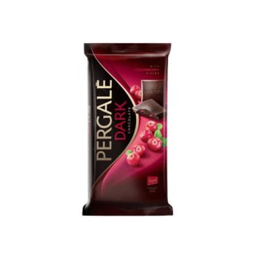 PERGALE Dark Chocolate with Cranberries 3.3 oz (93 g) - PERGALE