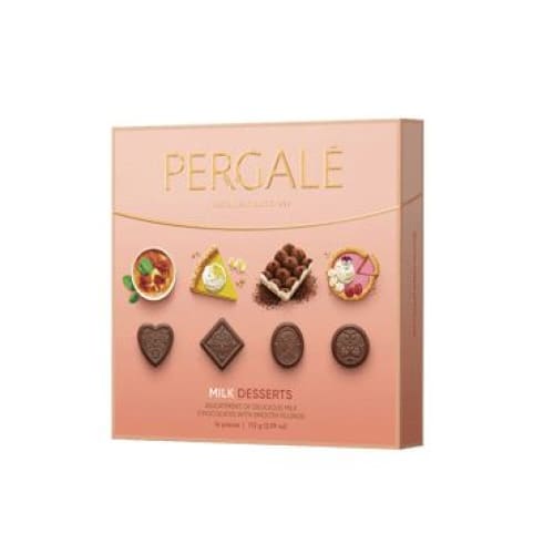 PERGALe DESSERTS Milk Chocolate Candy Mix 3.99 oz. (113 g.) - Pergale