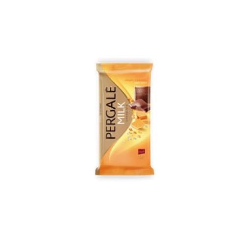 Pergale Milk Chocolate With Crispy Caramel & Salt 3.53 oz (100 g) - Pergale