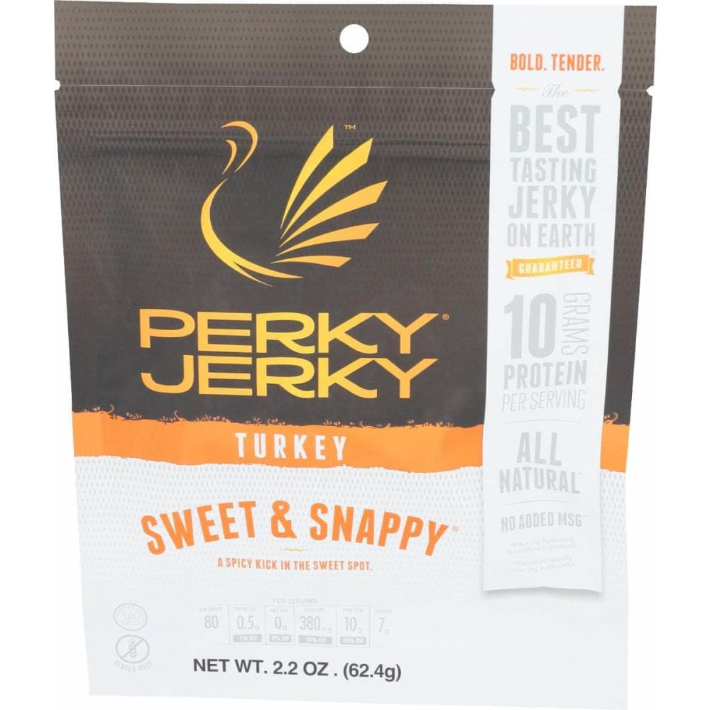 PERKY JERKY PERKY JERKY Sweet and Snappy Turkey, 2.2 oz