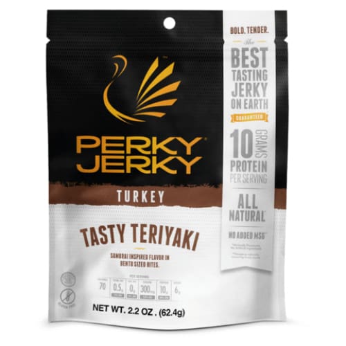 PERKY JERKY PERKY JERKY Tasty Teriyaki Turkey, 2.2 oz