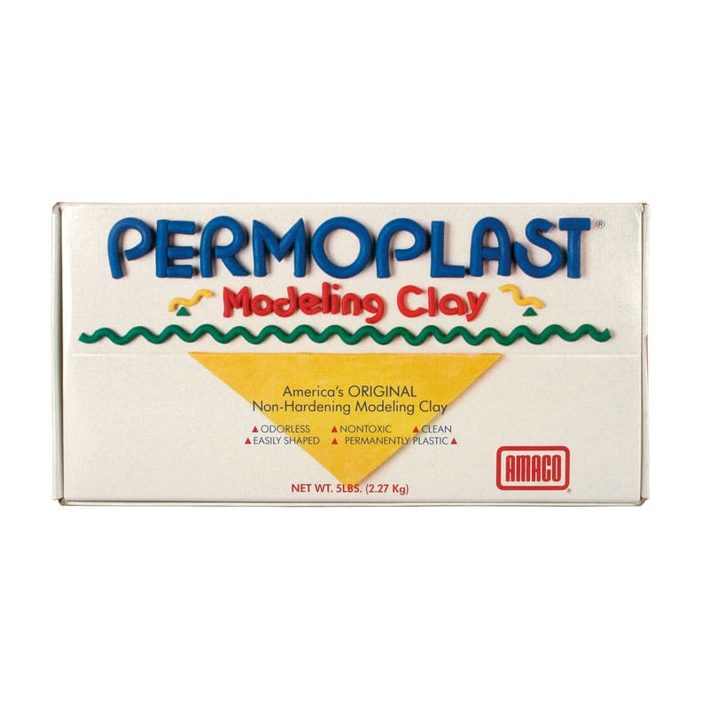 Permoplast Clay Cream 5Lb Non Hardening - Clay & Clay Tools - American Art Clay