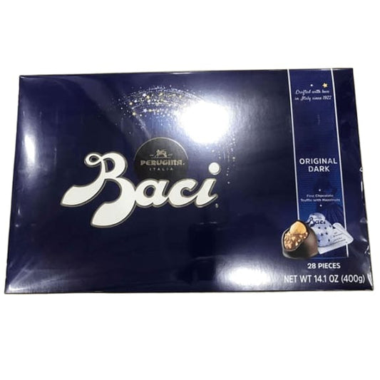 Perugina Baci Classic Dark Chocolate Hazelnut 28-pc Box - ShelHealth.Com