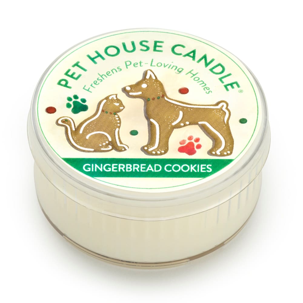 Pet House Candle Gingerbread Mini Case of 12 - Pet Supplies - Pet House