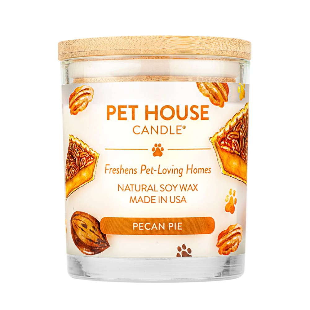 Pet House Candle Pecan Pie Large Case of 3 - Pet Supplies - Pet