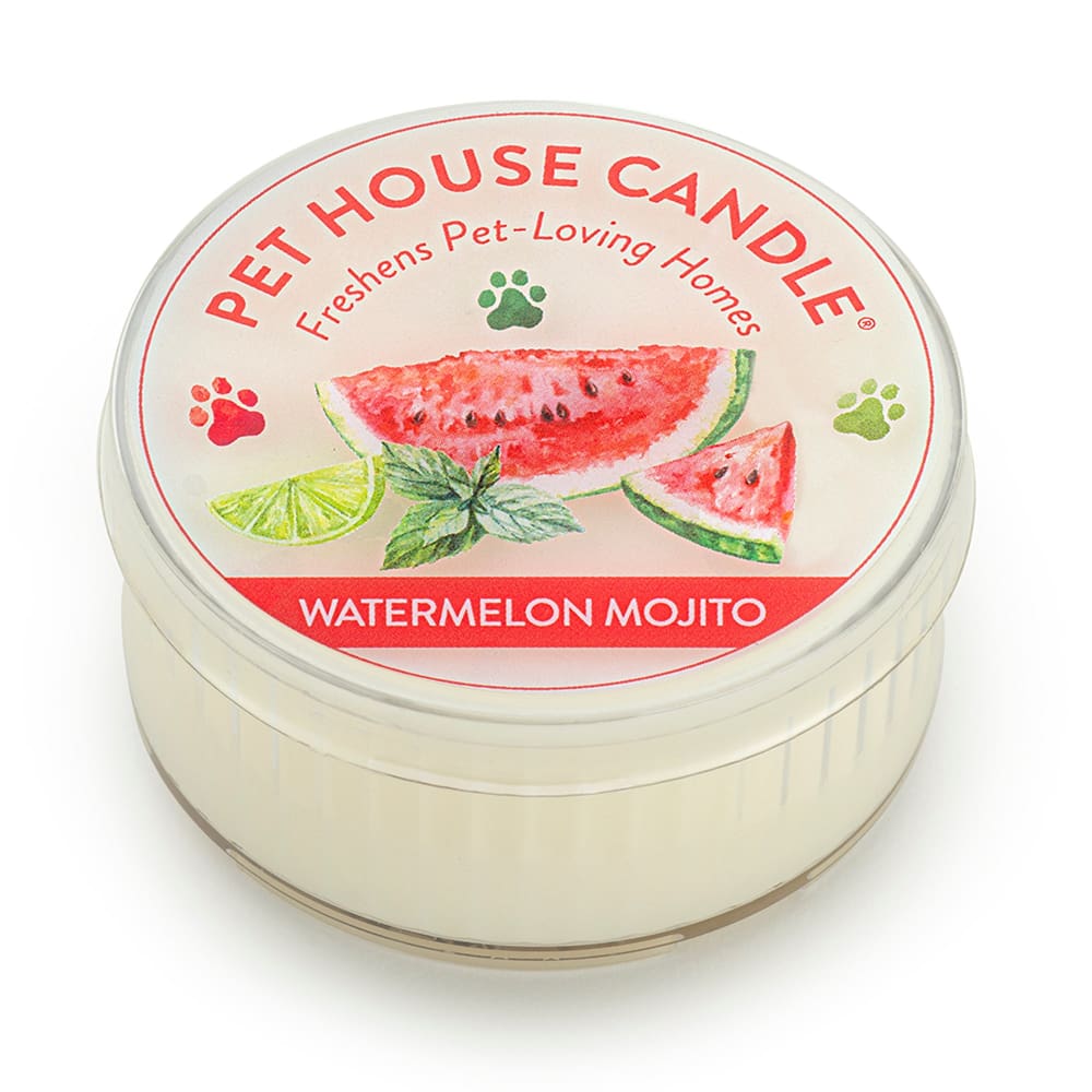 Pet House Candle Watermelon Mojito Mini Case of 12 - Pet Supplies - Pet House