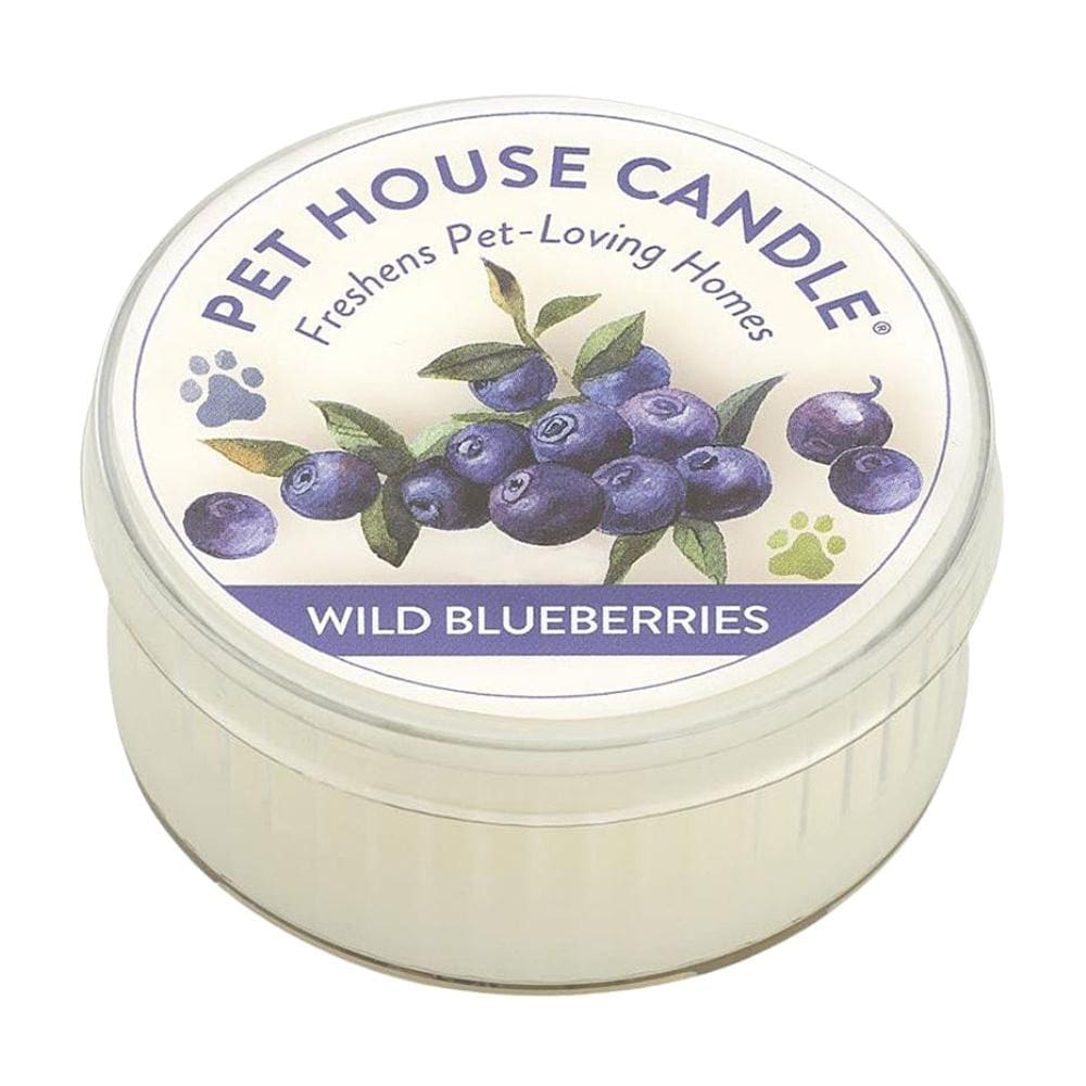 Pet House Candle Wild Blueberry Mini Case of 12 - Pet Supplies - Pet House