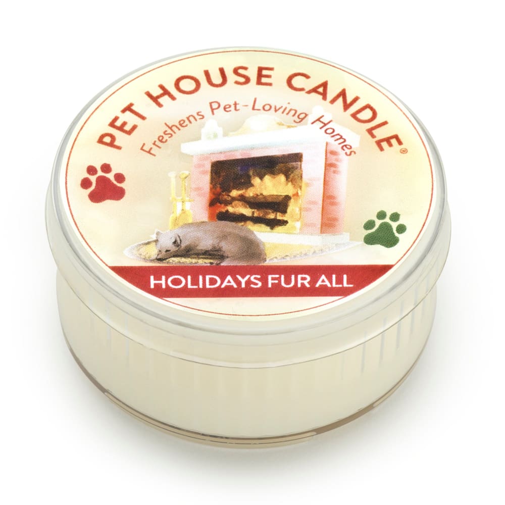Pet House Other Candle Holiday Fur All Mini Case of 12 - Pet Supplies - Pet House
