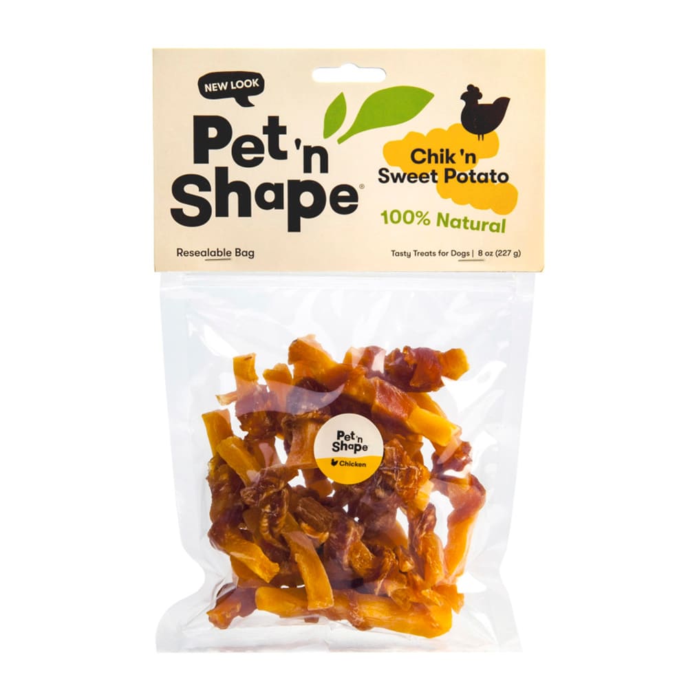Pet N Shape Chik n Sweet Potato Dog Treat 8 oz - Pet Supplies - Pet