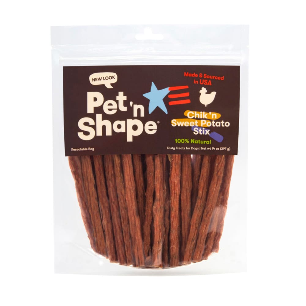 Pet N Shape Chik n Sweet Potato Stix Dog Treat 14 oz - Pet Supplies - Pet